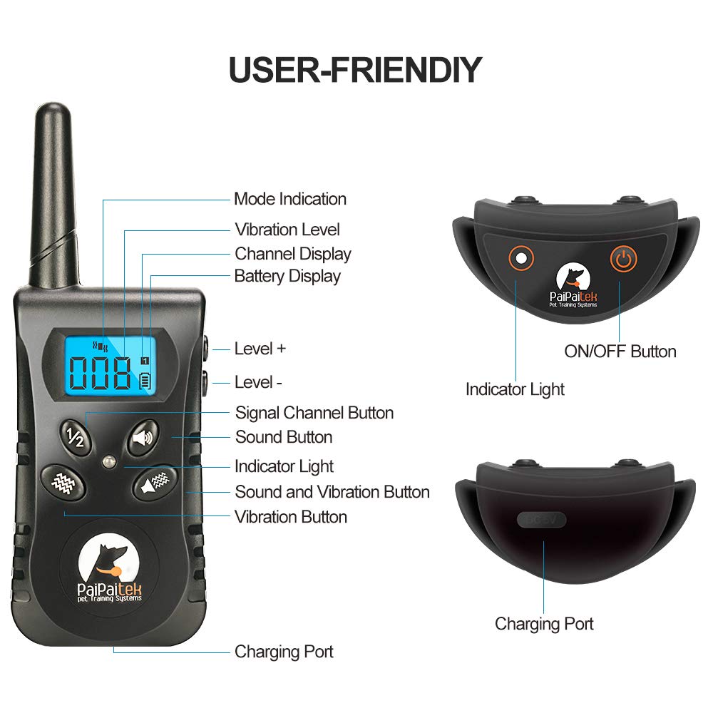 Vibrierendes Hundeerziehungshalsband (9)