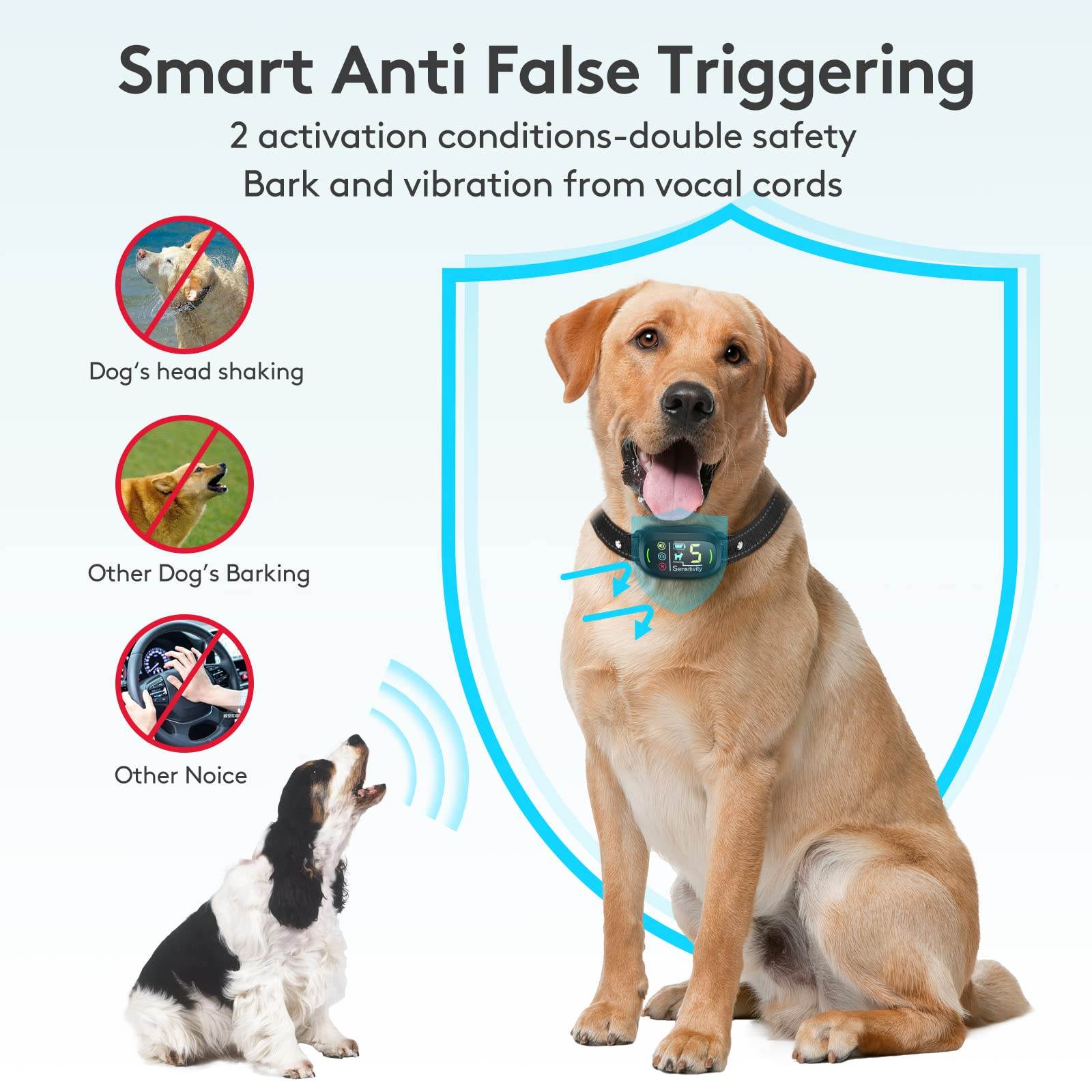 Intelligentes Antibellhalsband mit Farbdisplay Intelligentes Antibellhalsband mit Farbdisplay