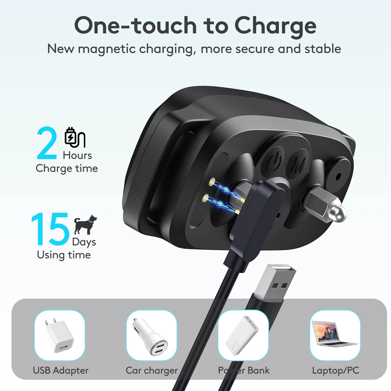 Intelligentes Antibellhalsband mit Farbdisplay Intelligentes Antibellhalsband mit Farbdisplay